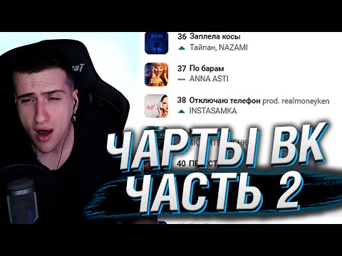Видео: СЛУШАЕМ ТОП-100 ЧАРТ ВК | ЧАСТЬ 2 (50-1) | РЕАКЦИЯ HELLYEAHPLAY