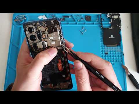 Видео: Huawei P40 Pro замена дисплея / Huawei P40 Pro replacement display