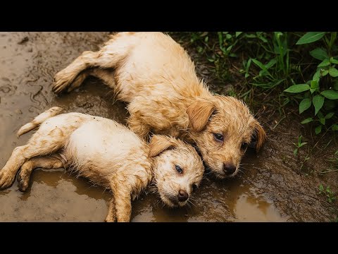 Видео: Измученные щенки пищали так слабо, что их не было слышно…Женщина наклонилась и застыла в шоке
