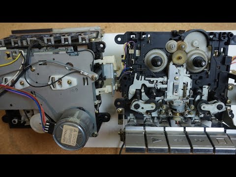 Видео: Тех. уголок Винтика и Шпунтика. Автореверс Sharp WF-939 (940) и его проблемы
