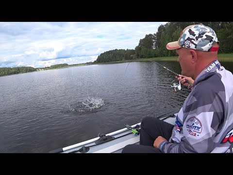 Видео: В поисках монстров глубин! Смоленский Байкал. Щука на воблер.