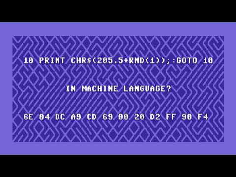 Видео: Машинный язык 10, оптимизированный для Commodore 64