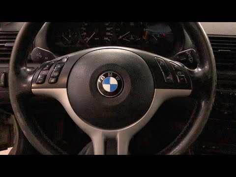 Видео: Установка мультируля и подключение круиз контроля на BMW E46 N42B18