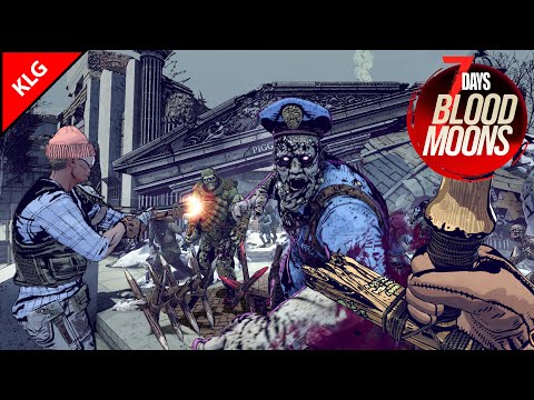 Видео: 7 Days Blood Moons ► СТАРТ РАННЕГО ДОСТУПА ► ПЕРВЫЙ ВЗГЛЯД