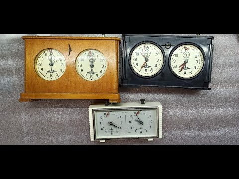 Видео: Шахматные часы СССР - Chess Clock USSR
