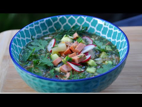 Видео: Быстрая окрошка. Вкусная заправка