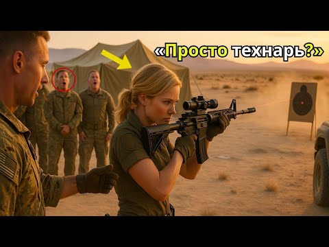 Видео: Они думали, что она просто технарь — но один выстрел заморозил весь отряд.