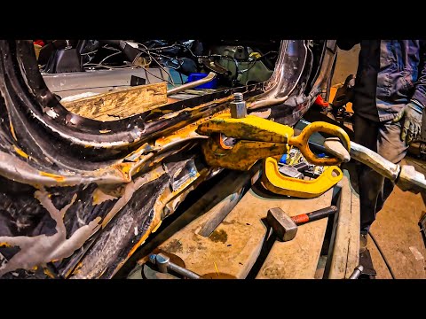 Видео: LADA «ТОТАЛ» КУЗОВНОЙ РЕМОНТ КАК его правильно делать !?!?!?!? ЧАСТЬ 1