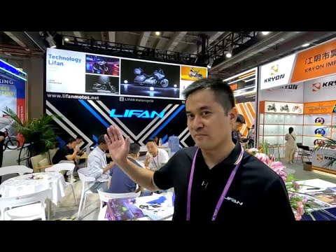 Видео: Мотоциклы LIFAN. Интервью на выставке CFAIR.