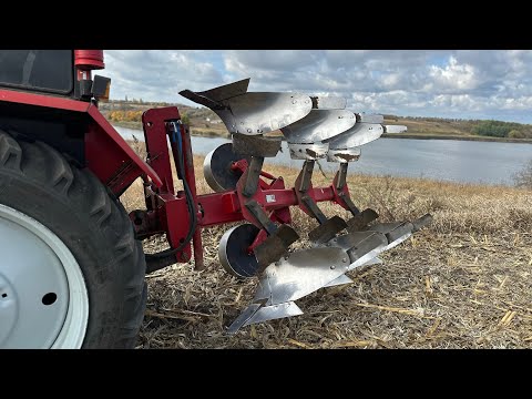 Видео: ‼️МТЗон з оборотним плугом «Полігон» 😎Важка оранка‼️🔥