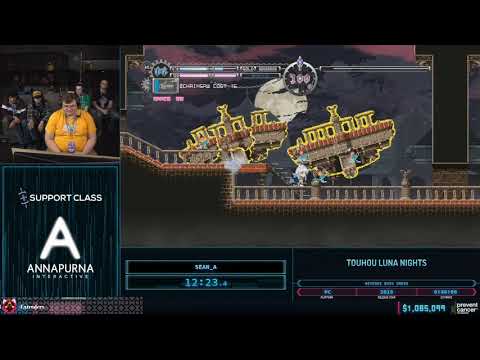 Видео: AGDQ 2020 Официальный Русскоязычный Рестрим. Touhou Luna Nights