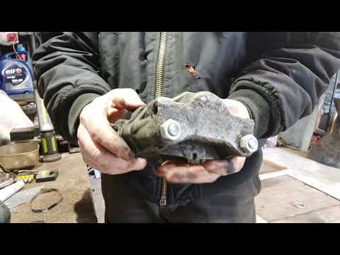 Видео: Задний суппорт Citroen C5 2006 год.