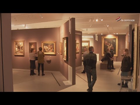 Видео: Почти четыре тысячи человек уже посетили выставку «Маковские: Константин и Владимир» в Серпухове