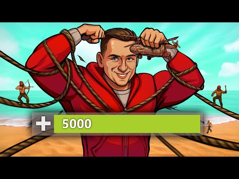 Видео: 5000 ХП vs 40 ИГРОКОВ - Остаться в живых в rust / раст | КТО ЗАБЕРЕТ ВСЕ?