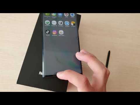 Видео: Замена дисплея на Samsung Galaxy note 10 +