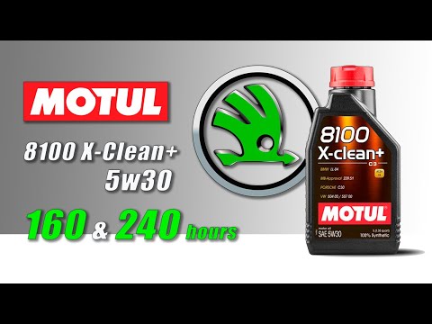 Видео: Motul 8100 X Clean+ 5w30 (отработка из Skoda 160 и 240 моточасов, дизель).