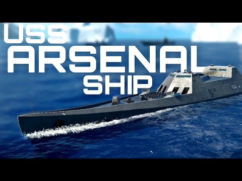 Видео: 🔥USS ARSENAL SHIP | АРСЕНАЛ | ОБЗОР | Modern Warships | Модерн Варшипс #modernwarships