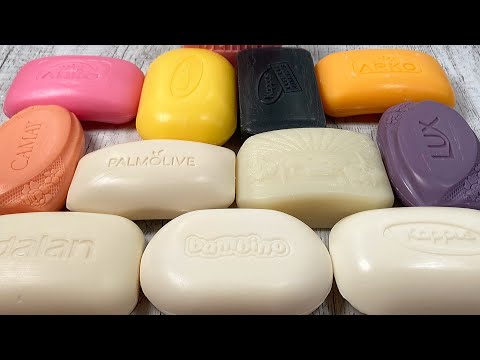 Видео: Relaxing sounds Satisfying video Резка мыла АСМР 💛