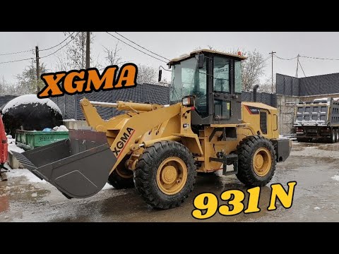 Видео: Фронтальный погрузчик XGMA 931 N