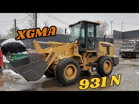 Видео: Фронтальный погрузчик XGMA 931 N