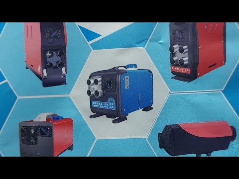 Видео: Дизельный автономный отопитель, сухой фен.