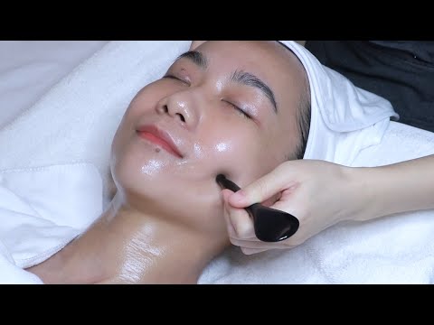 Видео: Китайcкий традиционный акупунтурный массаж лица ASMR
