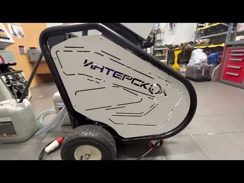 Видео: Обзор установки высокого давления Интерскол 5Н200