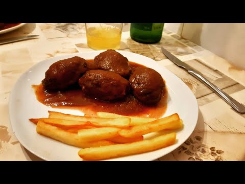 Видео: Свиные щёки в красном вине. 🐷🇪🇦