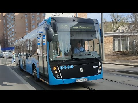 Видео: Автобус №125. Красноказарменная площадь — Улица Молостовых