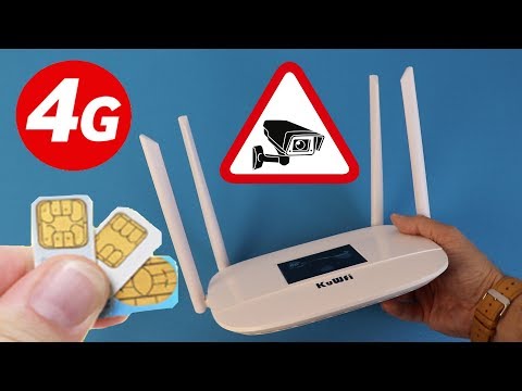 Видео: 4G МОДЕМ РОУТЕР ДЛЯ ВИДЕОНАБЛЮДЕНИЯ ОТ СИМ КАРТЫ