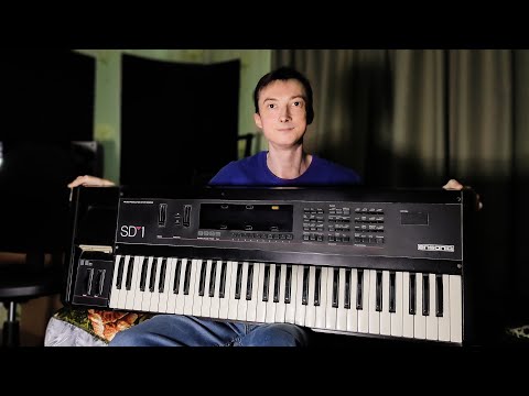 Видео: Обзор Ensoniq SD1 - легендарный синтезатор из 90-х