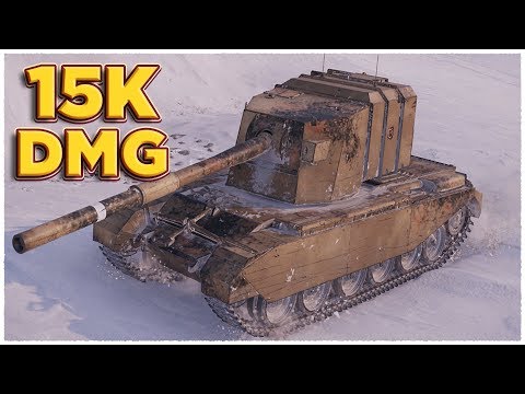 Видео: НОВЫЙ РЕКОРД • 15К УРОНА на БАБАХЕ • WoT Gameplay