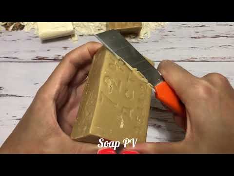 Видео: ASMR Soap/ cutting dry soap/ резка сухого мыла