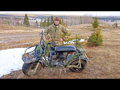 Видео: НЕМНОГО РУКИ ЗАМАРАЛ И ТЕХНИКА ДЛЯ ОХОТЫ ГОТОВА. КИРОВСКИЙ МОТОВЕЗДЕХОД SR-21.ТРАНСПОРТ ДЛЯ ДЕРЕВНИ