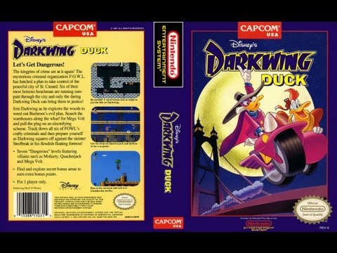 Видео: Darkwing Duck NES Gameplay Longplay (Полное прохождение)