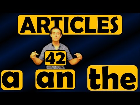 Видео: 42. Английский: ARTICLES / АРТИКЛИ  (Max Heart)