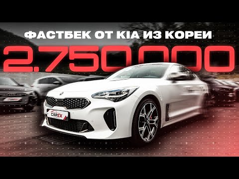 Видео: ПОСЛЕДНИЙ ФАСТБЕК от KIA / Stinger — цена в РФ, комплектация, реальное состояние / Авто из Кореи