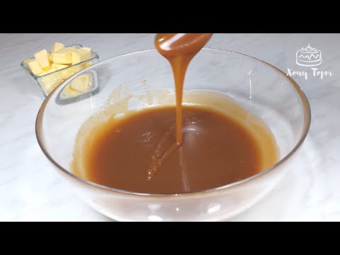 Видео: ВАНИЛЬНАЯ КАРАМЕЛЬ БЕЗ ЗАМОРОЧЕК: Сухой способ для идеальной текстуры! 🍯💛 Льётся как ШЁЛК ✨