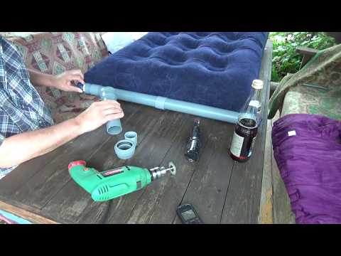 Видео: Как УКОРОТИТЬ НАДУВНОЙ МАТРАС  для размещения на заднем сидении автомобиля