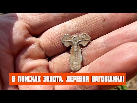 Видео: Старая деревня Ваговщина! Поиск золота.