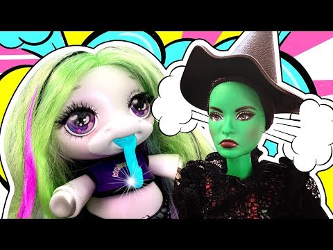 Видео: Амелькины Игрушки в СЛАЙМЕ! Злая Ведьма заколдовала Кена! Как вернуть Слаймы! История Куклы Барби!