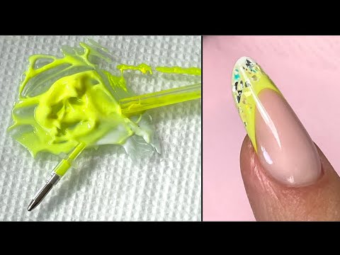 Видео: Открываю секрет 🤫 , как сделать идеальный жёлтый замес😍 / Идеи для выкладного френча