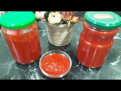 Видео: Паста из красного сладкого перца. Вкусная и ароматная.