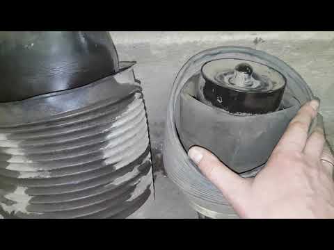 Видео: Прадо 120. Старые пневмоподушки.