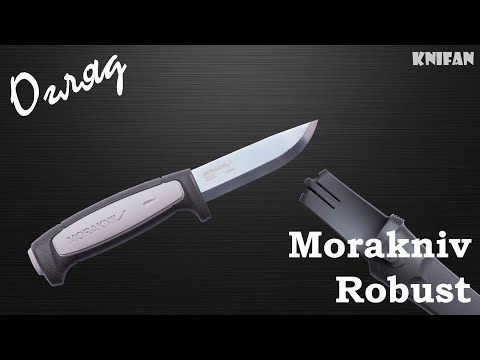Видео: Огляд на ніж Morakniv Robust