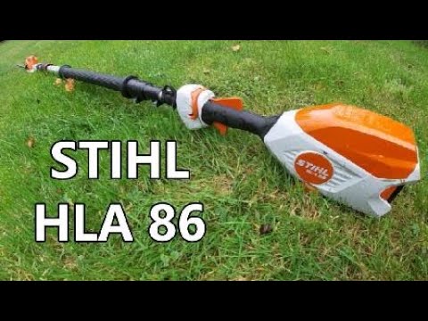 Видео: STIHL hla86, аккумуляторный кусторез с большим вылетом