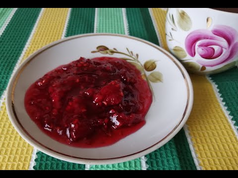 Видео: Малиновое варенье с агар-агаром