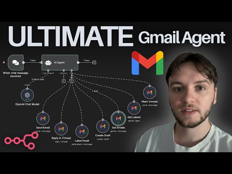 Видео: Я создал идеальный ИИ-агент Gmail без кода (бесплатный шаблон n8n)