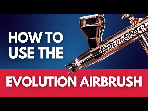 Видео: Как использовать аэрограф EVOLUTION (модель 2024 года) | Полное руководство по настройке, управле...