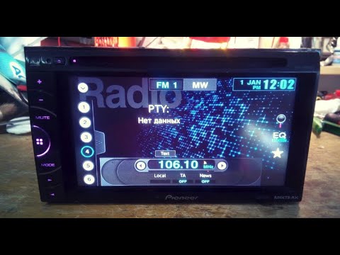 Видео: Pioneer AVH-X1600DVD не работает тачскрин. Ремонт.
